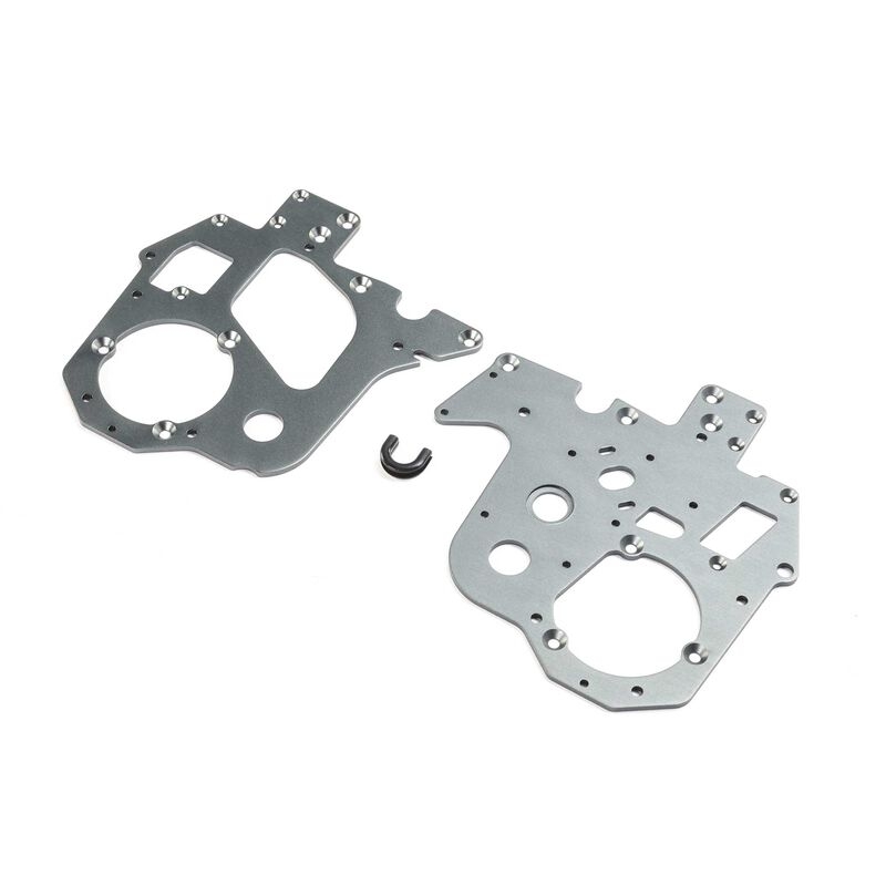 Chassis plate set, aluminum: pm-mx