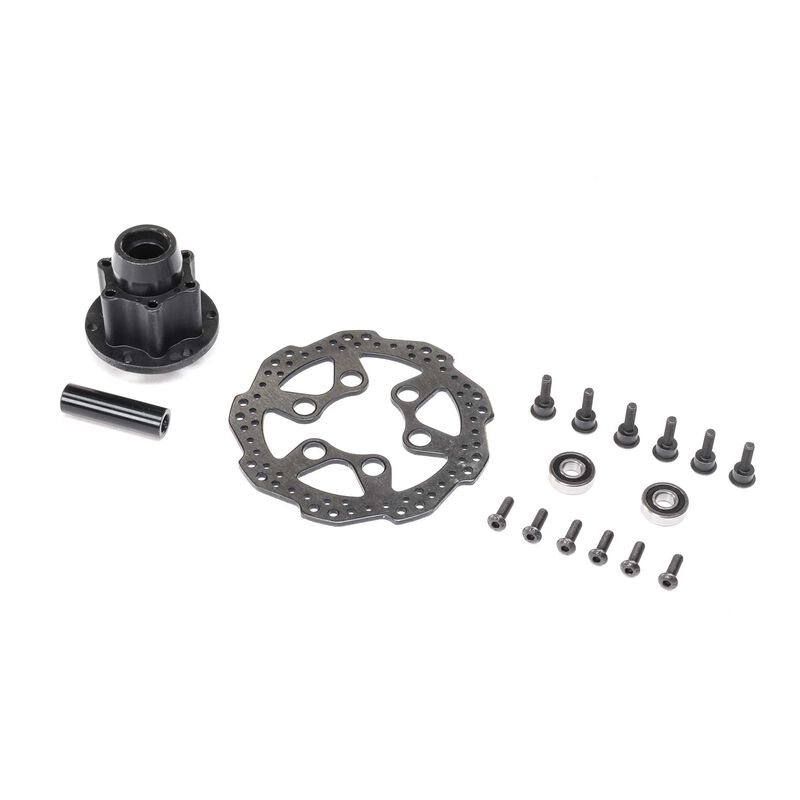 Complete front hub assembly: pm-mx
