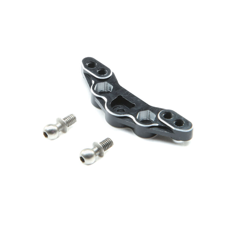 Camber block, front, aluminum: mini-t 2.0