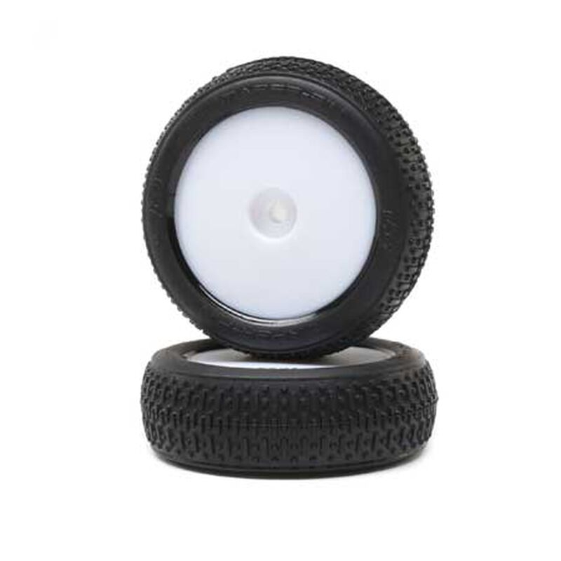 Taper pin, fr mounted, white (2): mini-b
