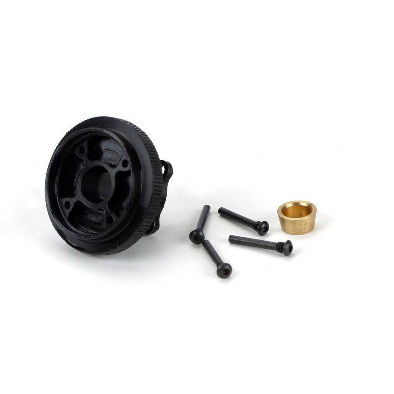 Flywheel & collet,stel,4 shoes 8b,8t