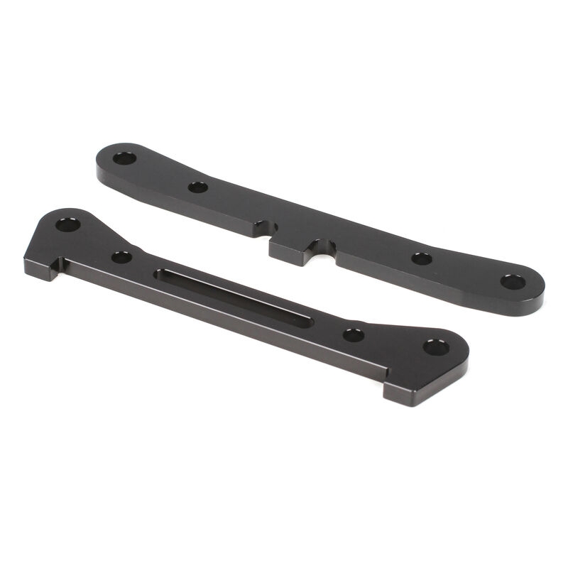Rear hinge pin brace set, alum (2): 5tt