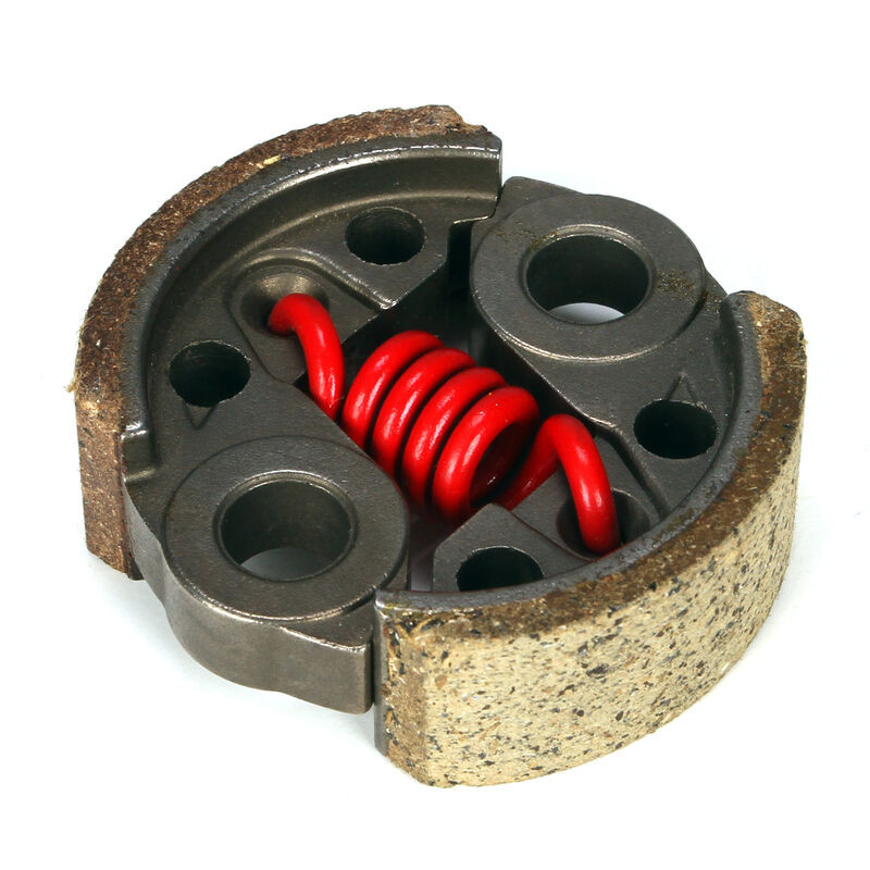 Clutch shoes & spring, 8,000 rpm: 5tt