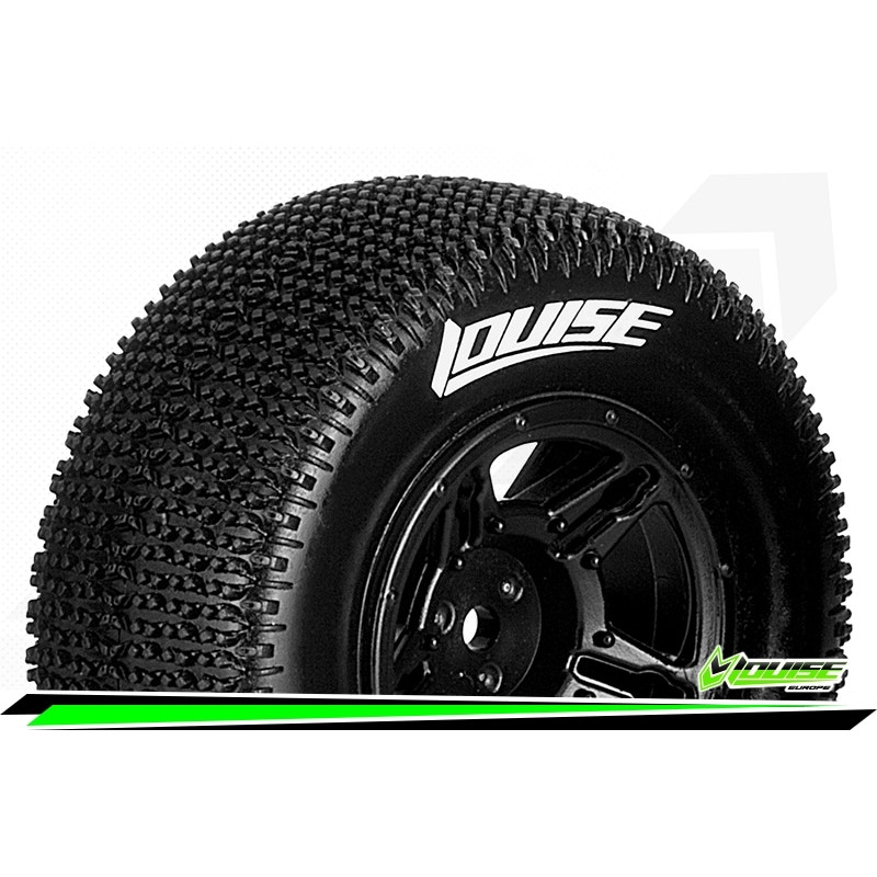 SC-MAGLEV - 1-10 Short Course Tire Set - Mounted - Super Sof