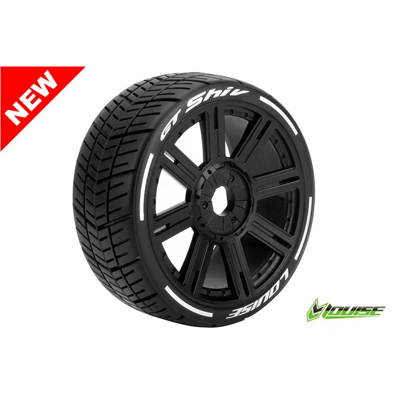 GT-SHIV - MFT Technology - 1-8 Buggy Tire Set - Mounted - Su