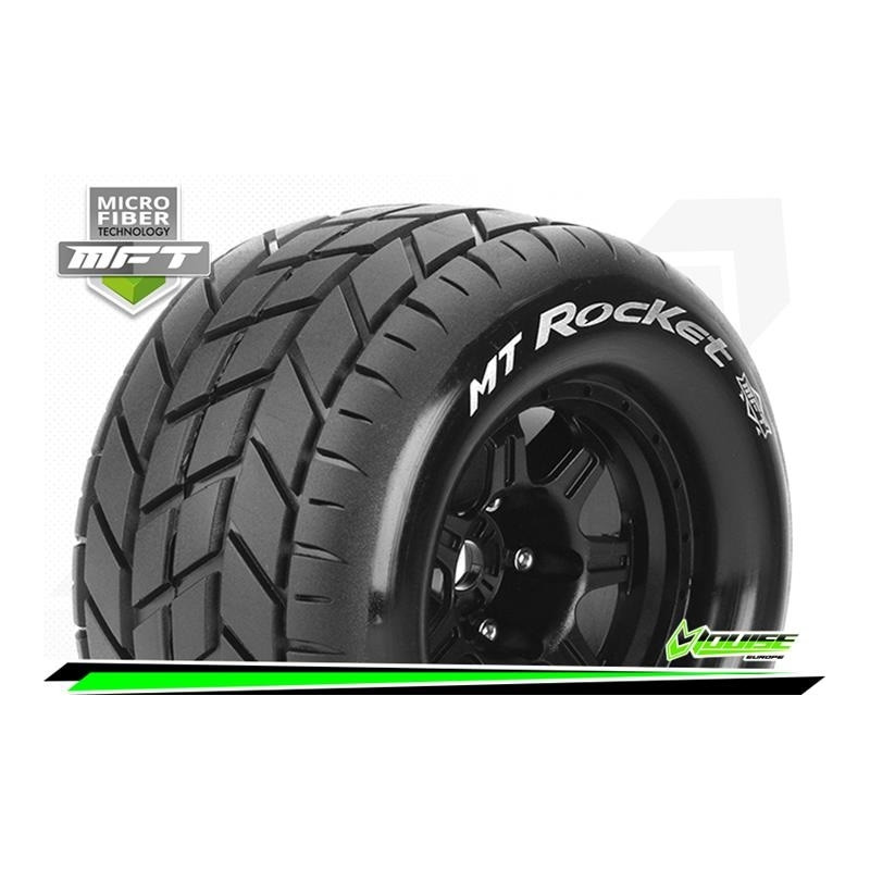MFT - MT-ROCKET - 1-8 Monster Truck Tire Set - Mounted - Spo