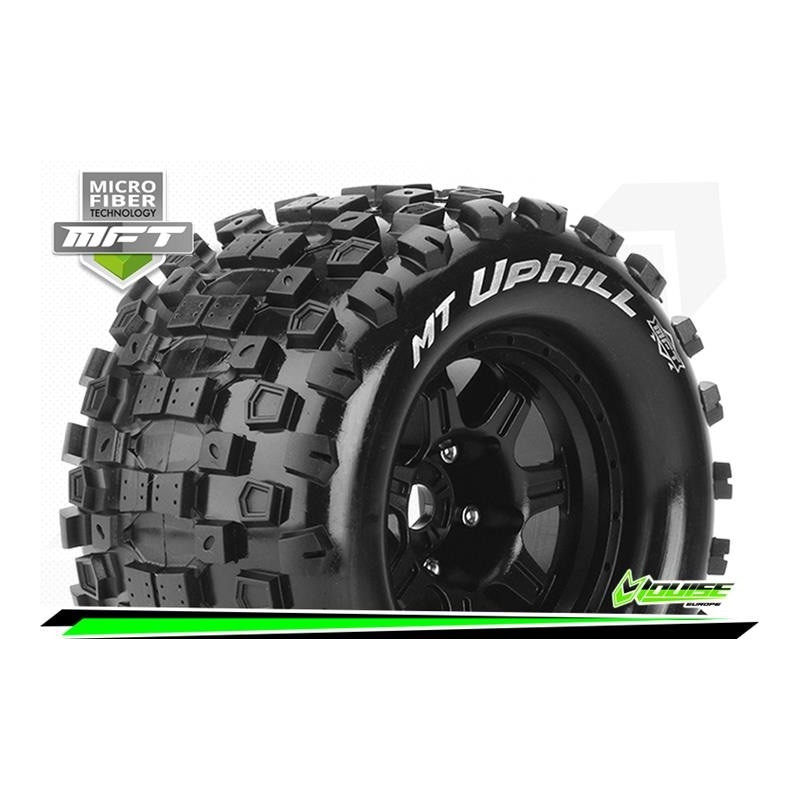 MFT - MT-UPHILL - 1-8 Monster Truck Tire Set - Mounted - Spo