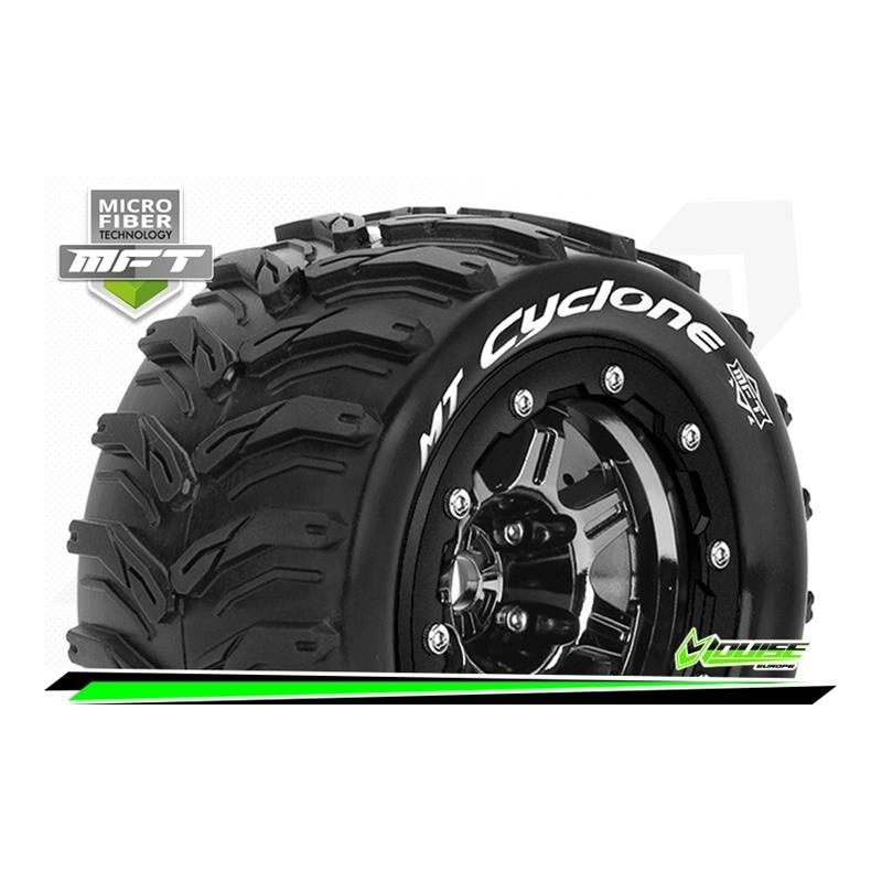 MFT - MT-CYCLONE - Maxx Tire Set - Mounted - Sport - Black C
