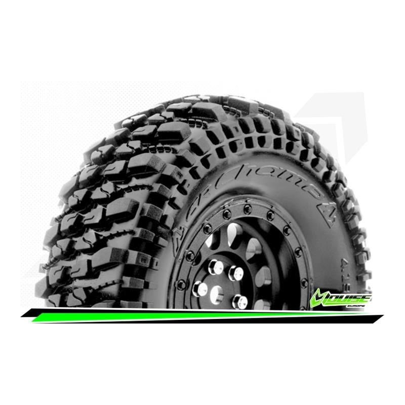 CR-CHAMP - Class 1 - 1-10 Crawler Tire Set - Mounted - Super