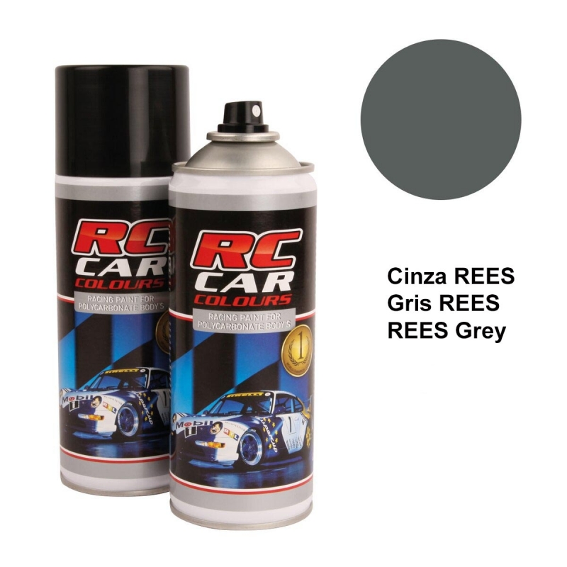 Tinta lexan cinza rees 150ml