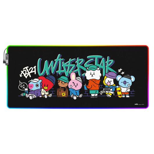 TAPETE RATO XXL COM LUZ LED BT21
