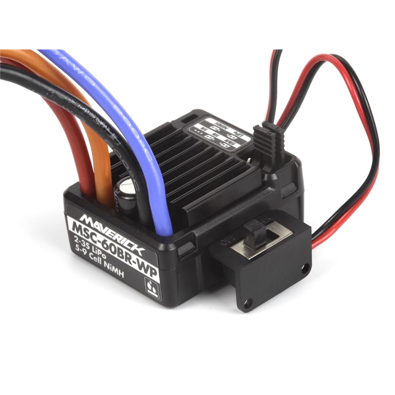 Maverick MSC-60BR-WP Waterproof ESC with XT60 60A