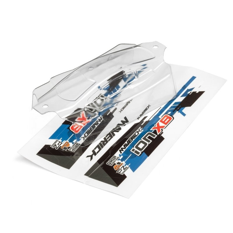 CLEAR TRUGGY BODY WITH DECALS (ION XB)