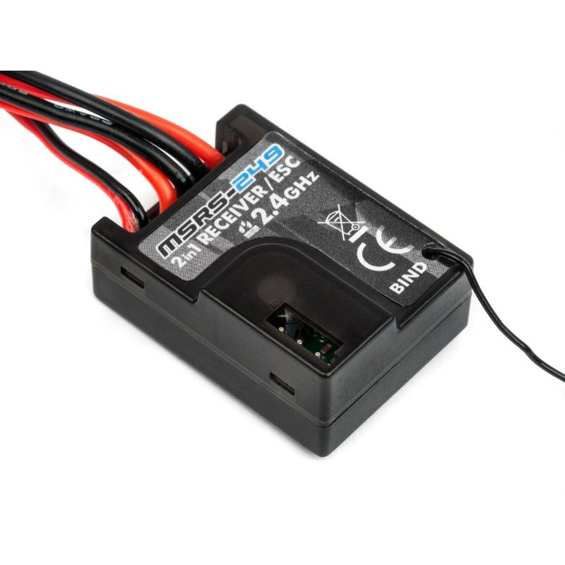 MSRS-249 2 IN 1 RECEIVER/ESC 2.4GHZ