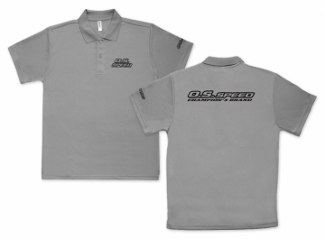 O.s.speed dry polo shirt 2023 gray (xl)