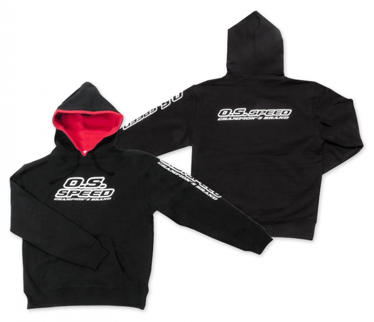 O.s.speed hoodie 2023 black (xl)