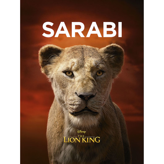 PRINT 30X40 CM DISNEY LION KING SARABI