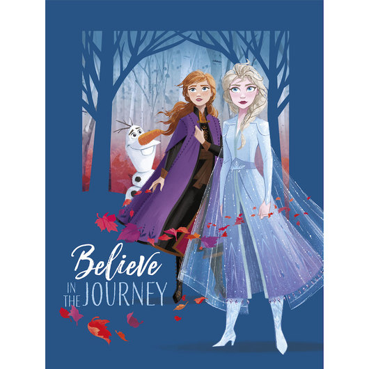 PRINT 30X40 CM FROZEN BELIEVE IN THE JOURNEY
