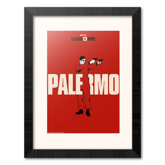 PRINT EMOLDURADO 30X40 CM PALERMO