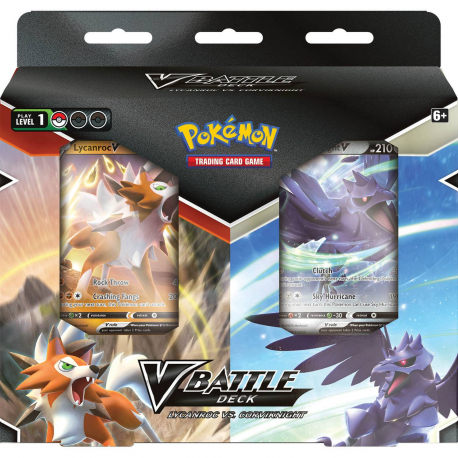 PKM - Lycanroc V & Corviknight Battle Deck Bundle