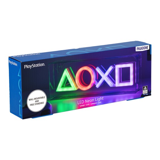 LÂMPADA NEON PLAYSTATION LOGO