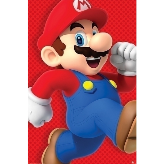 POSTER SUPER MARIO (RUN)