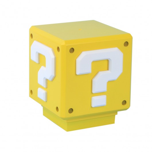 MINI LAMPADA SUPER MARIO QUESTION BLOCK