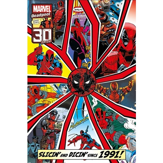 POSTER MARVEL DEADPOOL SHATTERED