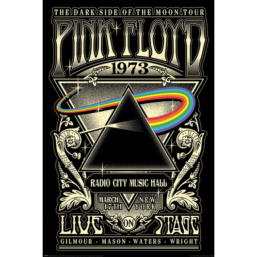 POSTER PINK FLOYD 1973