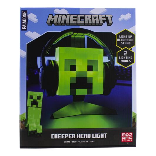 SUPORTE LUMINOSO MINECRAFT CREEPER