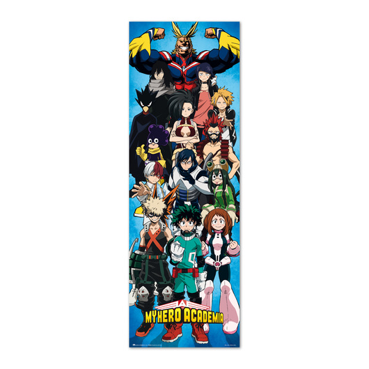 POSTER PORTA MY HERO ACADEMIA ALL CHARACTERS