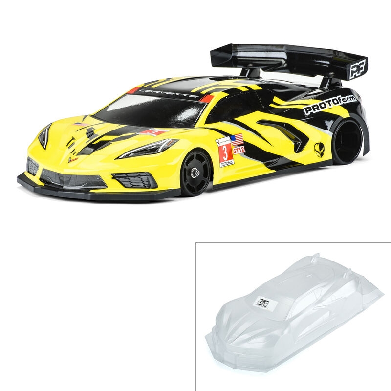 Chevrolet corvette c8 clr body: gt12