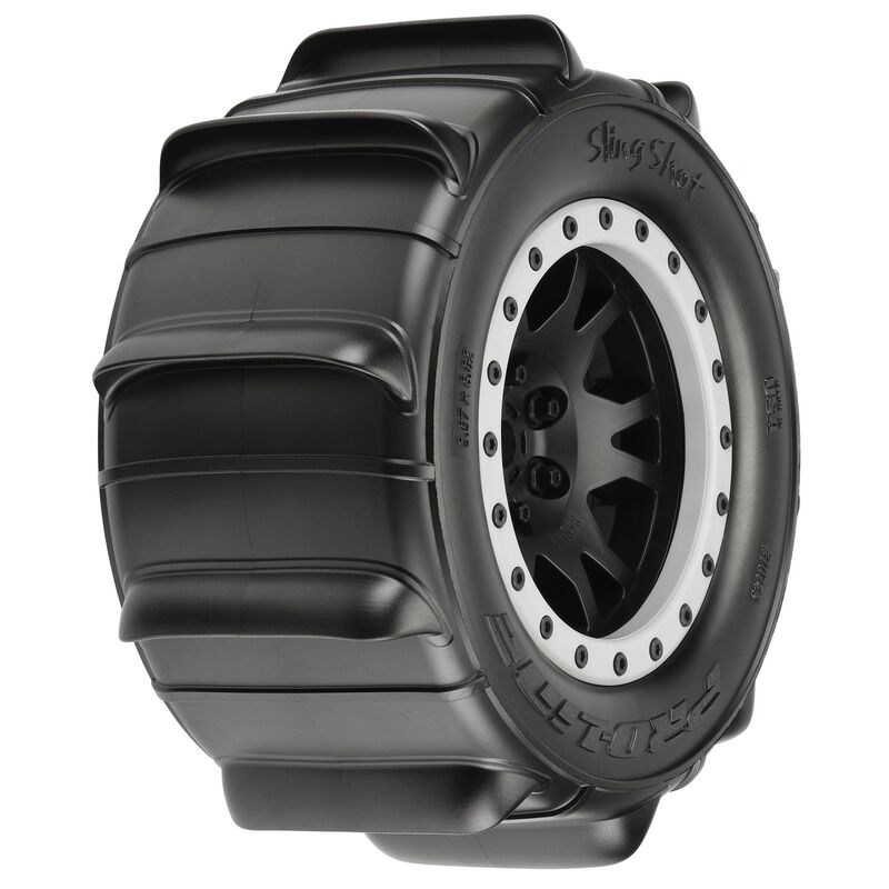 Fr/r sling shot 4.3 x-maxx mtd impulse blk,gry