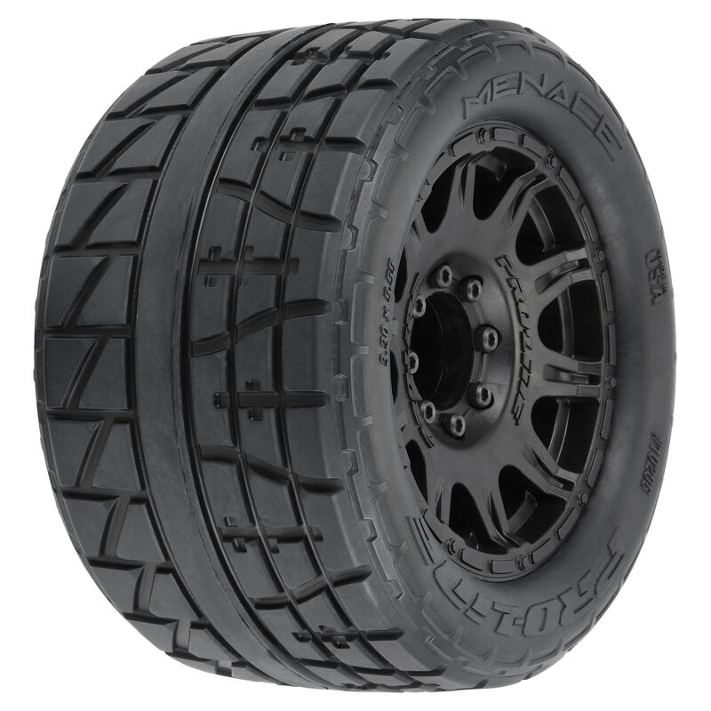 1/8 menace hp f/r 3.8’’ mt mtd 17mm blk raid (2