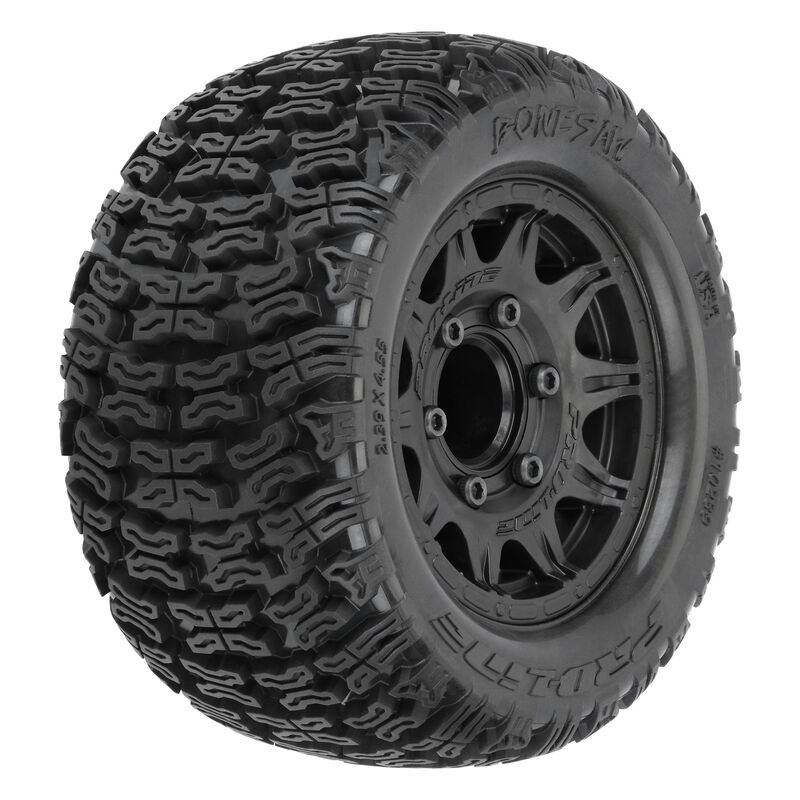 PROLINE 1/10 Bonesaw 2.8 MT MTD 12mm/14mm Black Raid (2)