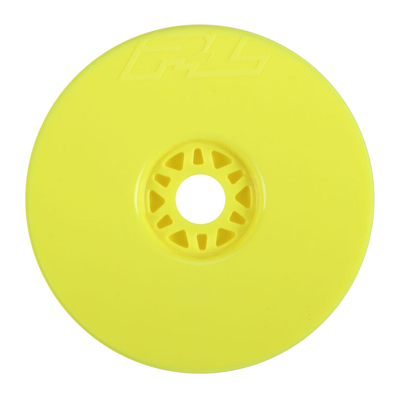 1/8 velocity v2 buggy wheel, fr & r, yellow (4)