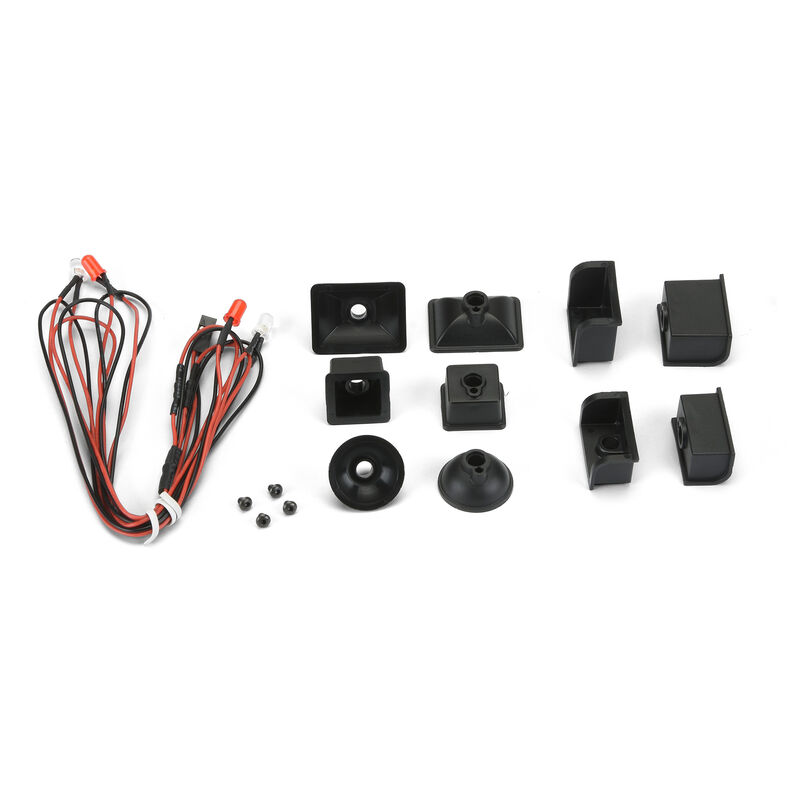 Universal led headlight & tail light kit -crawlers