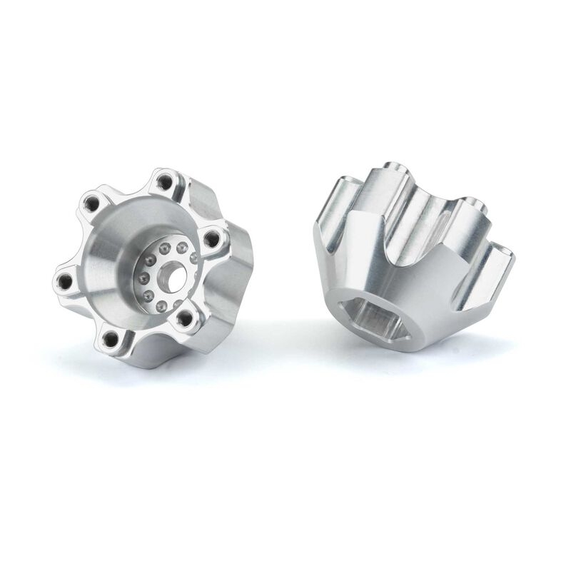 6x30 to 12mm aluminum hex adapters (wide)
