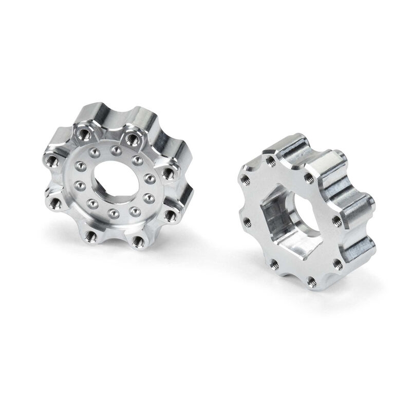 8x32 to 17mm 1/2 offset aluminum hex adapters