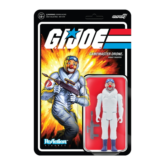 FIGURA REACTION GI JOE GAMEMASTER DRONE