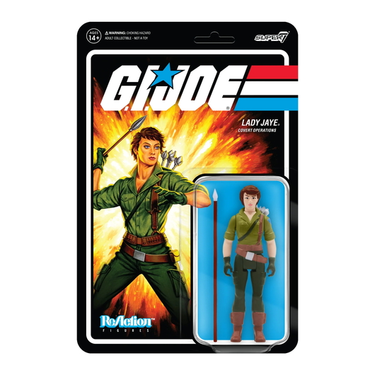 FIGURA REACTION GI JOE LADY JAYE