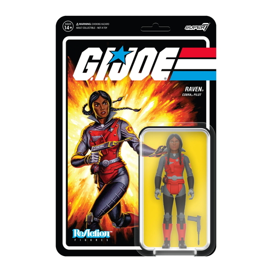 FIGURA REACTION GI JOE RAVEN