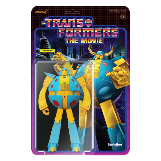 FIGURA REACTION TRANSFORMERS UNICRON PROTÓTIPO