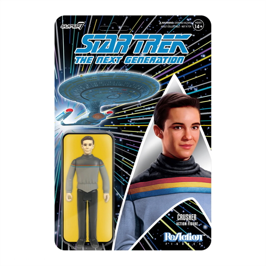 FIGURA REACTION STAR TREK WESLEY CRUSHER