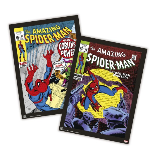 CONJUNTO MINIPOSTERS MARVEL SPIDERMAN