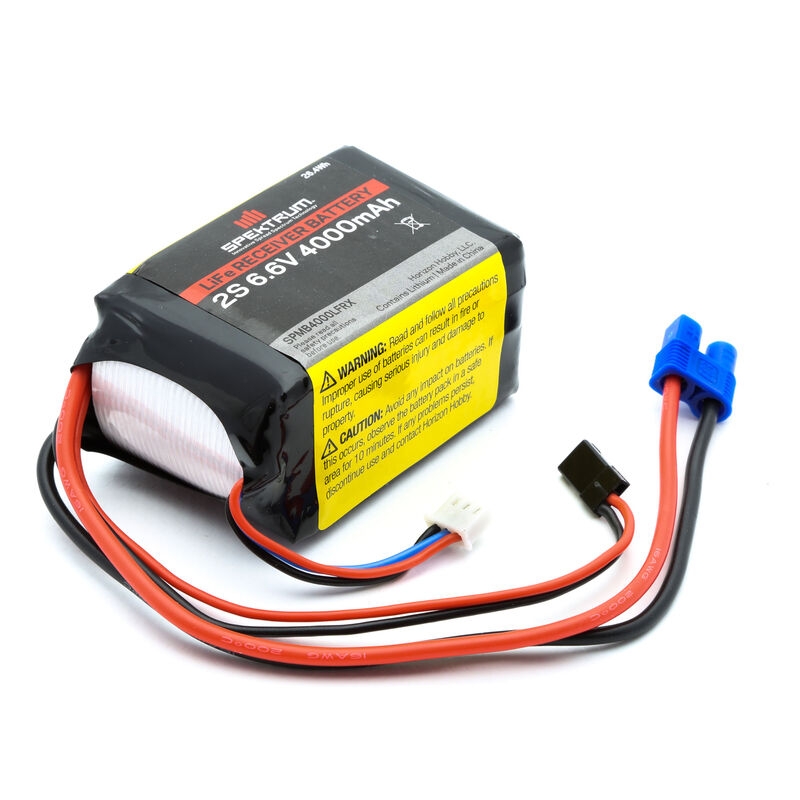SPEKTRUM LiFe RX 6.6V 4000mAh 2s