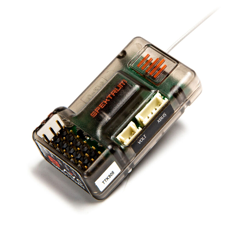 SPEKTRUM SR6110AT DSMR 6-chl AVC Telemetry Surface RX