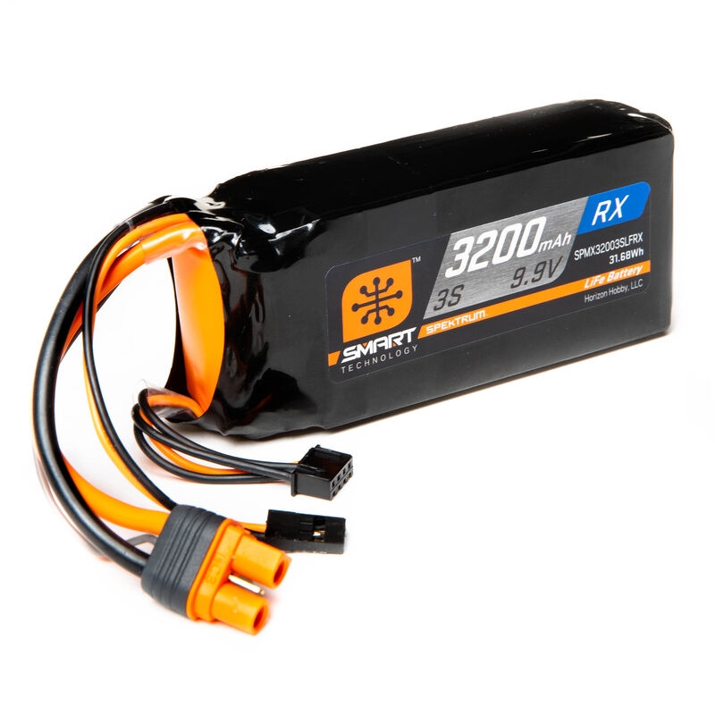 SPEKTRUM Smart LiFe 9.9V 3200mAh 3S 15C RX