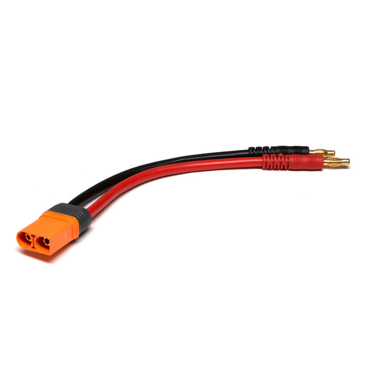 Ic5 device charge lead 6’’, 10 awg / 4mm bullt