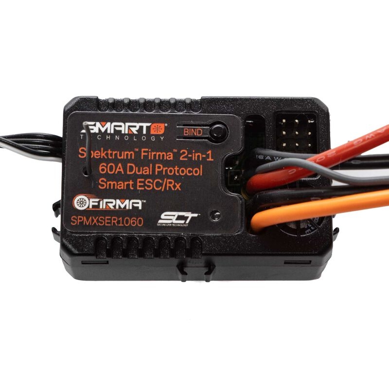 Firma 2 in 1 - 60a br smart esc/dual protocol rx